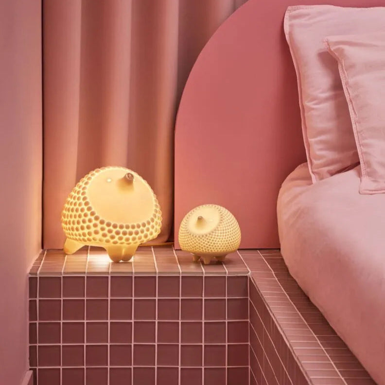 LLADRO ハリネズミ テーブルランプ