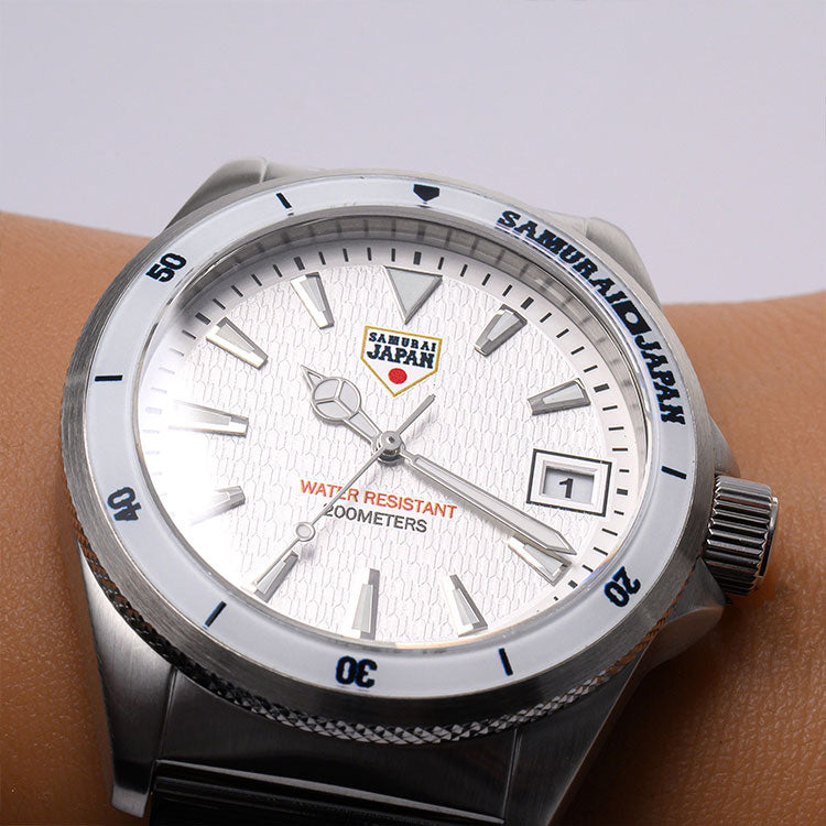 侍ジャパンダイバーズウォッチ2024/メタルバンドモデル