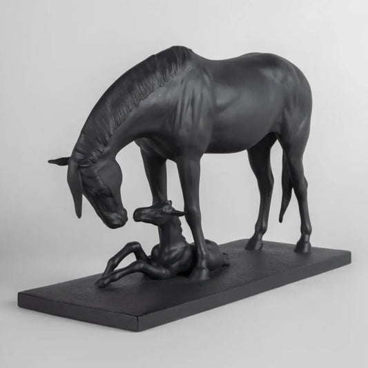 LLADRO　馬の親子